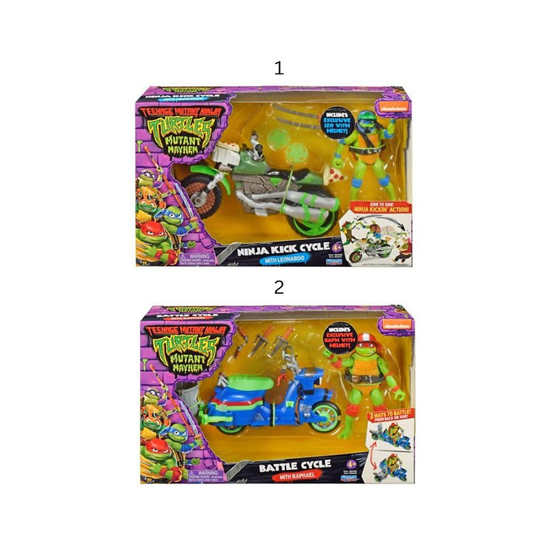 Product image: Teenage mutant ninja turtles vehicle with figure, , medium-null