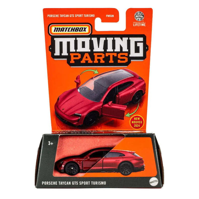 Matchbox 1:64 car moving parts - assorted-null