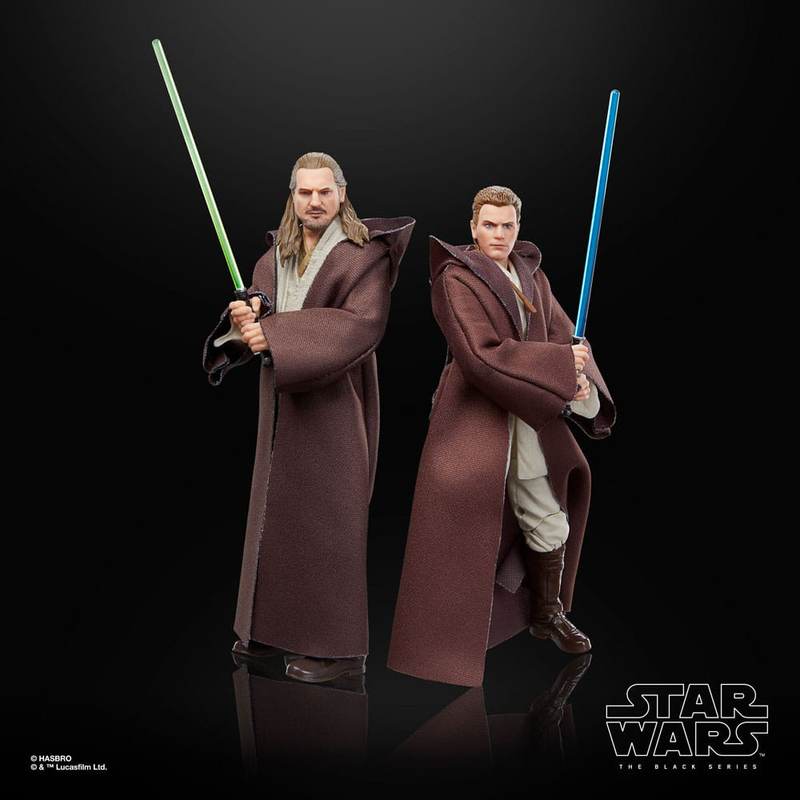 Product image: Hasbro - star wars episode i black series action figure 3-pack qui-gon jinn, darth maul, obi-wan kenobi 15 cm, , medium-null