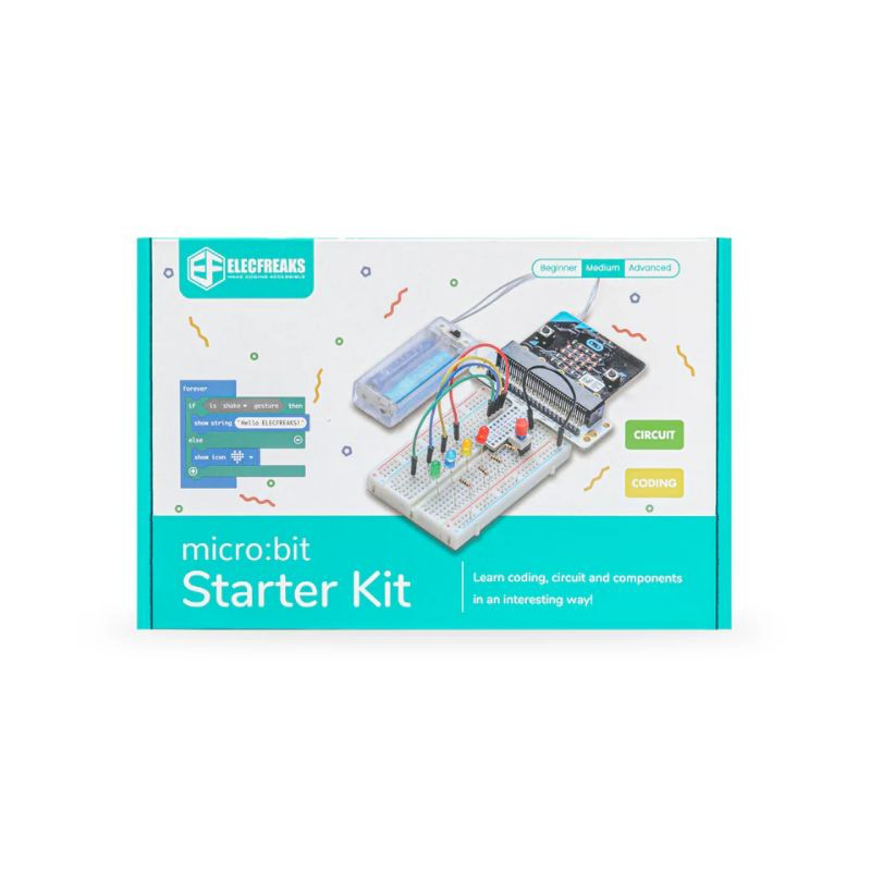 Micro:bit starter kit: coding & electronics set (w/o board) elecfreaks, , medium-null