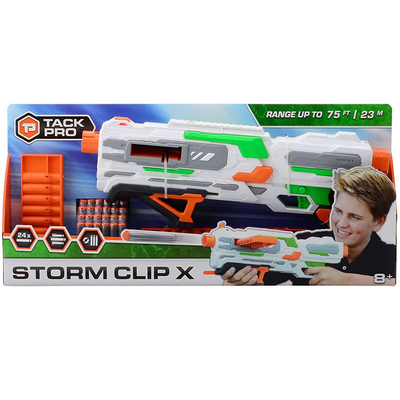 Storm clip x with 2 clips and 24 darts, 50 cm
