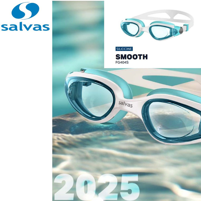 Product image: Smooth googles silicone (size: junior, color: white/ green), , medium-null