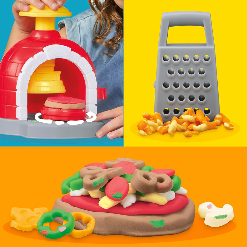 Play-doh kitchen creations pizza oven playset, , medium-null