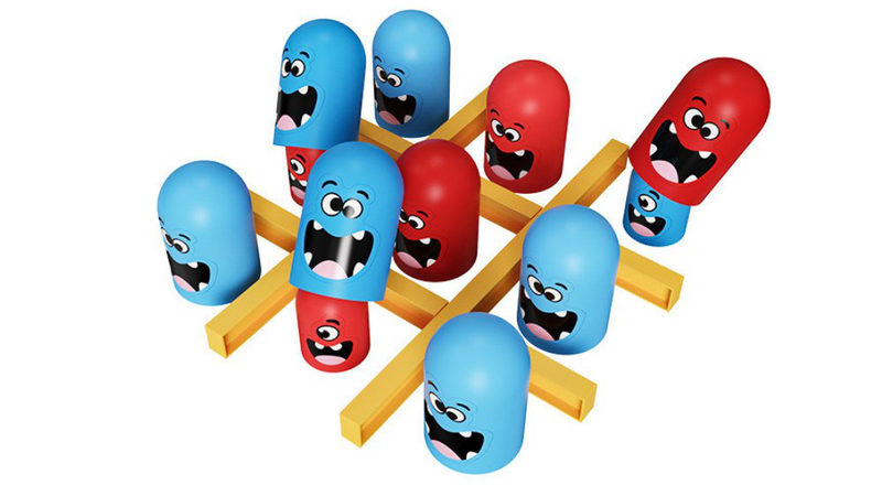 Nesting dolls tic tac toe game &ndash; fun strategy game for kids (3+), , medium-null