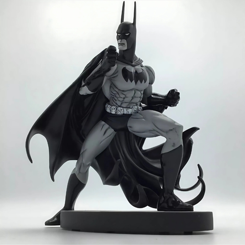 Batman black and white tim mini statue 2005 dc comics limited edition of 3500, , medium-null