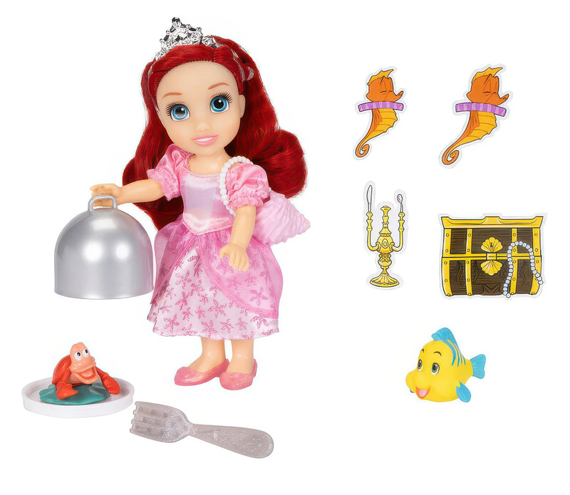 Product image: Disney the little mermaid sea and land ariel doll 15cm, , medium-null