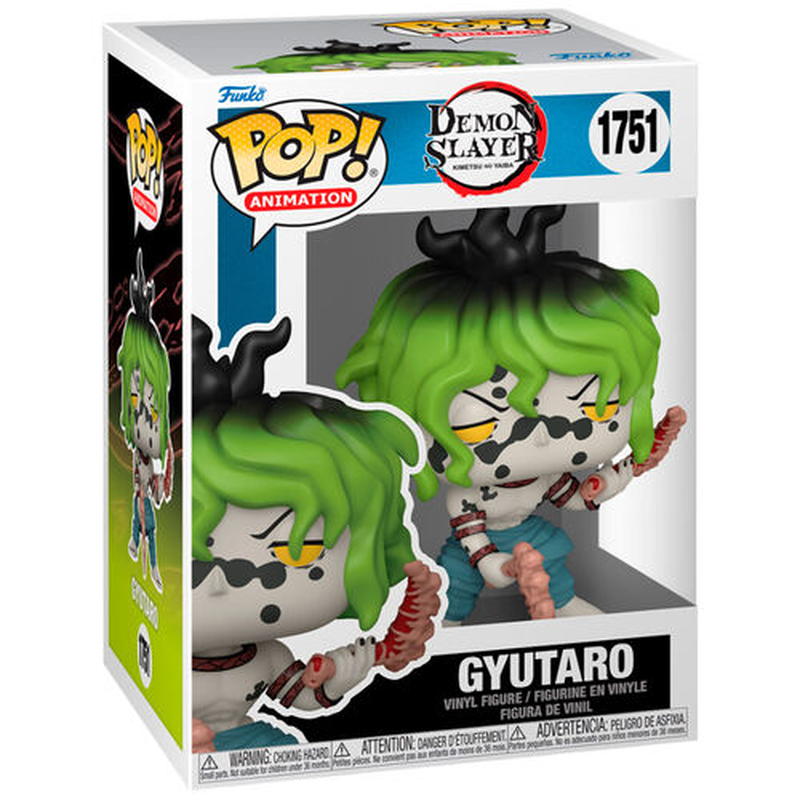 Product image: Funko pop! Animation: demon slayer gyutaro figure, , medium-null