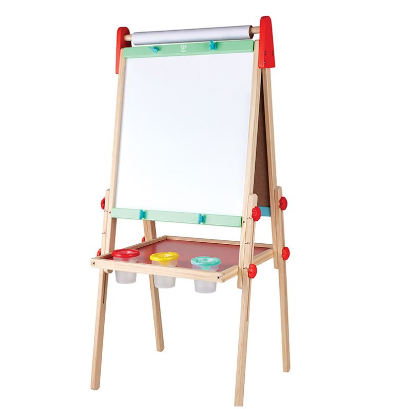 Hape early explorer wooden table all-in-one easel e1010, , medium-null