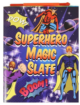 Fun stationary superhero magic slate