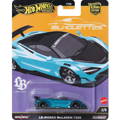 Hot wheels 1:64 lb-works mclaren 720s – silhouettes jbk47 fpy86-976g, , medium