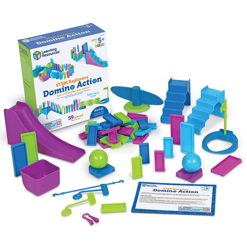 Domino action - stem explorers, , medium-null