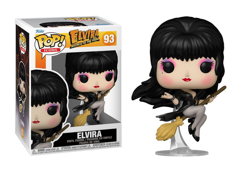 Pop funko! Icons: elvira mistress of the dark elvira figure, , medium-null