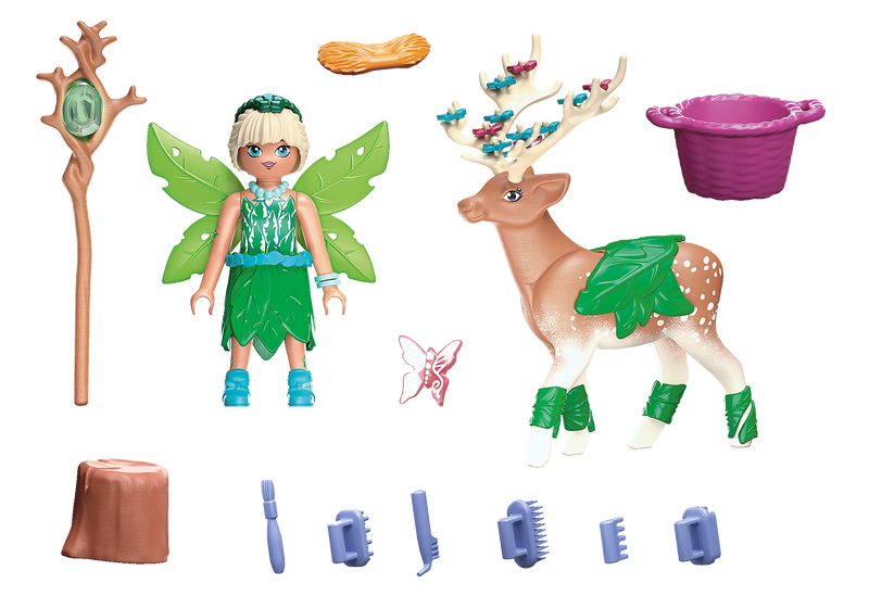 Playmobil 70806 adventures of ayuma forest fairy mit seelentier, , medium image number null