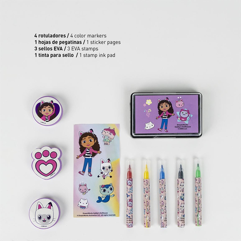 Gabbys dollhouse biefcase colouring set 2700001247, , medium-null