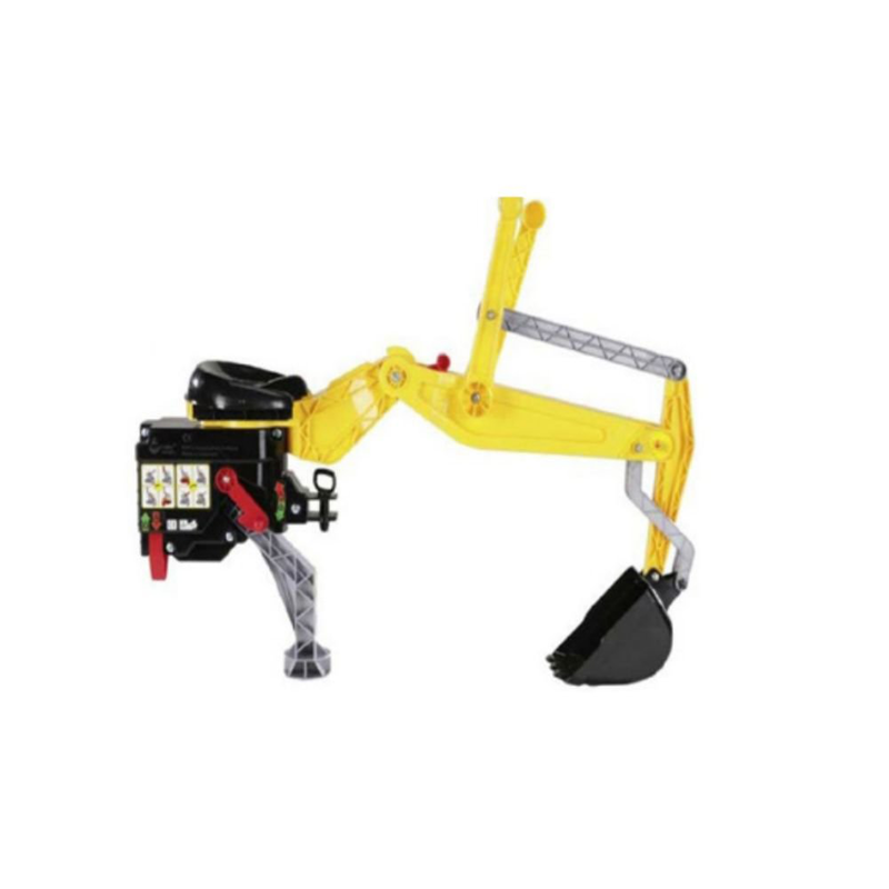 Product image: Rolly παιδικός εκσκαφέας σε κίτρινο χρώμα επέκταση τρακτέρ (40x78x23cm), , medium-null