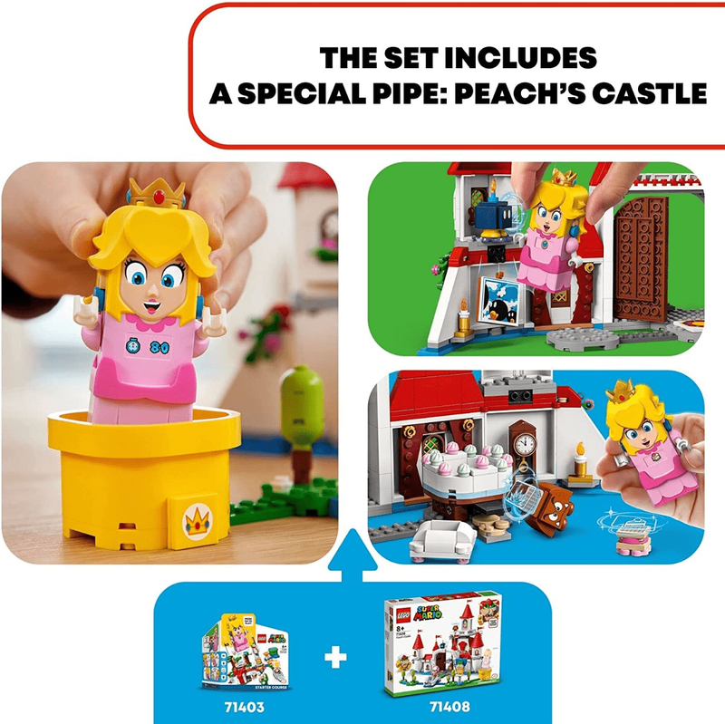 Product image: Lego super mario™ peach’s castle expansion set, , medium-null