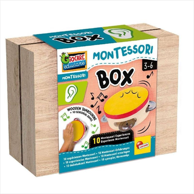 Lisciani montessori box hearing 105489, , medium-null