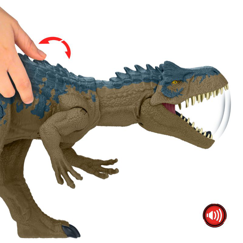 Product image: Jurassic world ruthless rampage allosaurus hrx50, , medium-null