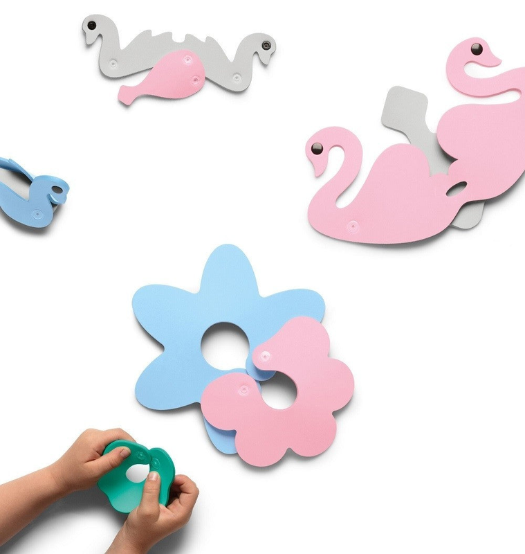 Quut quutopia bath toy - swans model, , medium image number null