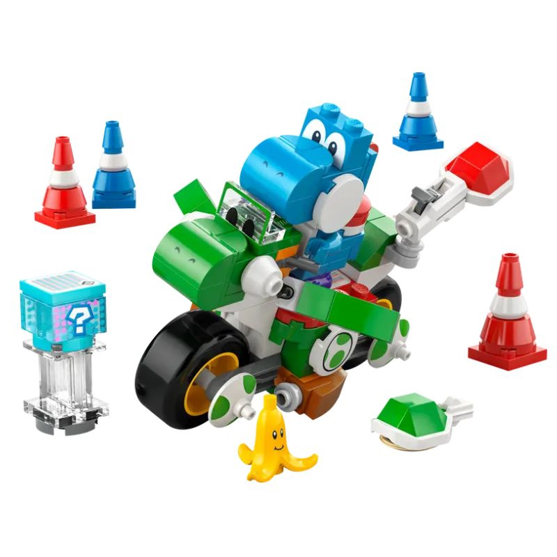 Lego super mario mario kart&trade; &ndash; yoshi bike 72031 for ages 7+ 133pcs, , medium-null