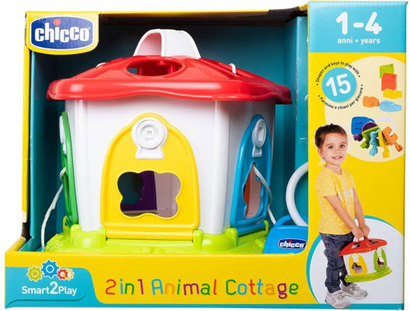 Chicco 2 in 1 animal cottage 1y+ 09610-00, , medium-null