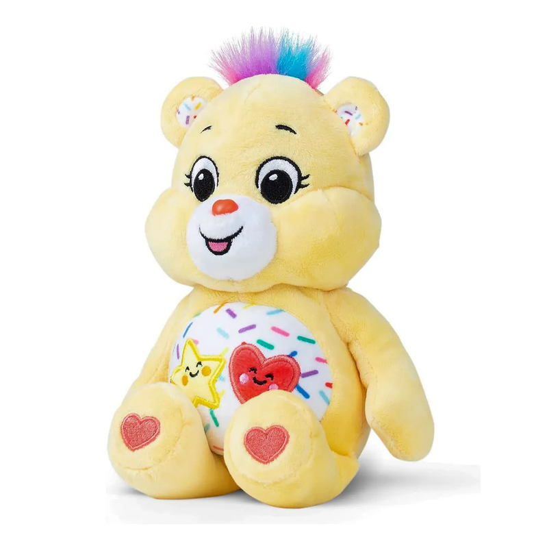 Care bears 22cm plush sweet celebrations bear, , medium-null