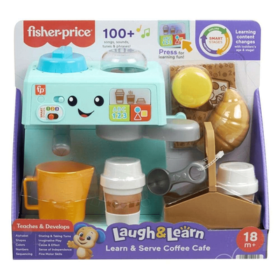 Fisher-price laugh &amp; learn &amp; serve coffee cafe, , medium