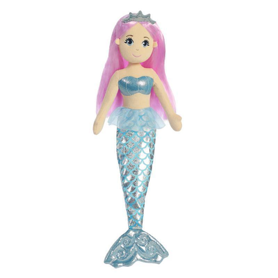 Aurora sea shimmers crystal plush doll 45cm