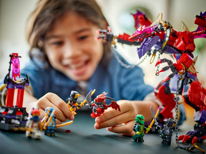 Lego ninjago 71832 thunderfang dragon of chaos, , medium-null