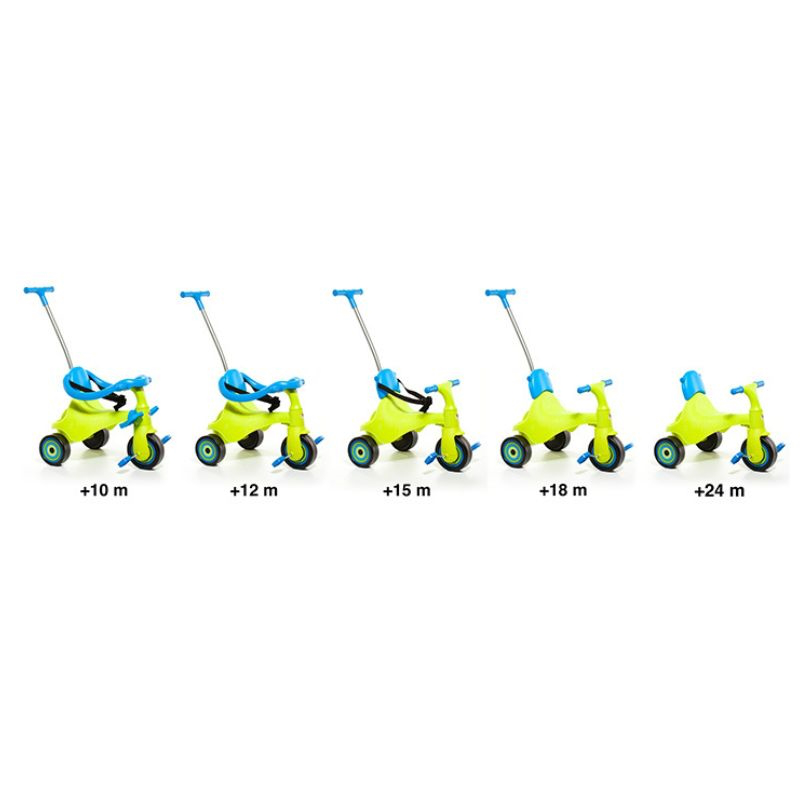 Product image: Molto urban trike II city - 5 in 1 green 16216, , medium-null