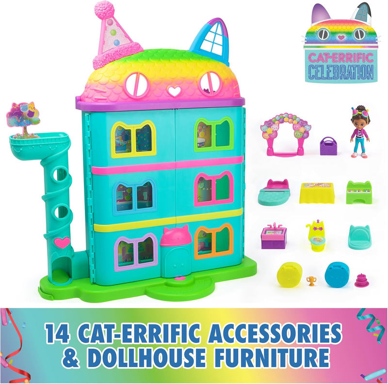 Gabby’s dollhouse: gabby’s celebration dollhouse, , medium-null