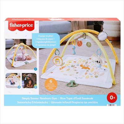 Fisher-price baby playmat simply senses newborn gym jmn74, , medium