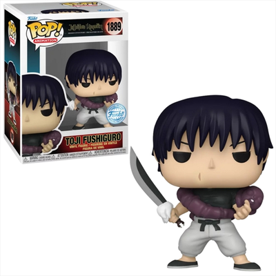 Funko pop! Animation: jujutsu kaisen - toji fushiguro* special edition #1889 vinyl figure, , medium
