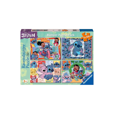 Lilo and stitch puzzle 4x100pcs, , medium