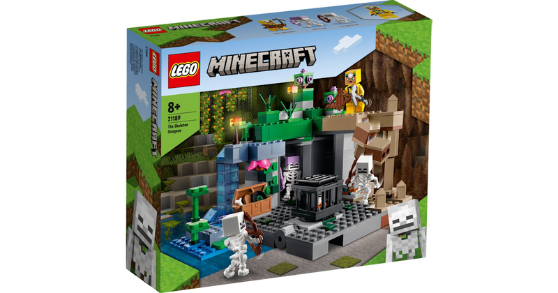 Product image: Lego minecraft 21189 the skeleton dungeon, , medium-null