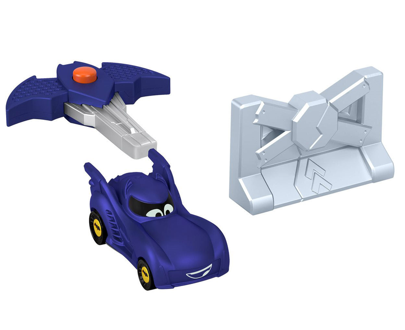 Fisher-price dc batwheels key car racer bam the batmobile-null