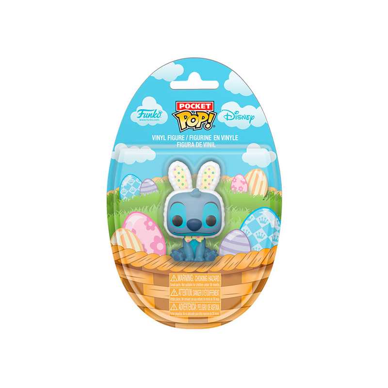 Product image: Funko pocket pop! Disney stitch - stitch easter bunny, , medium-null