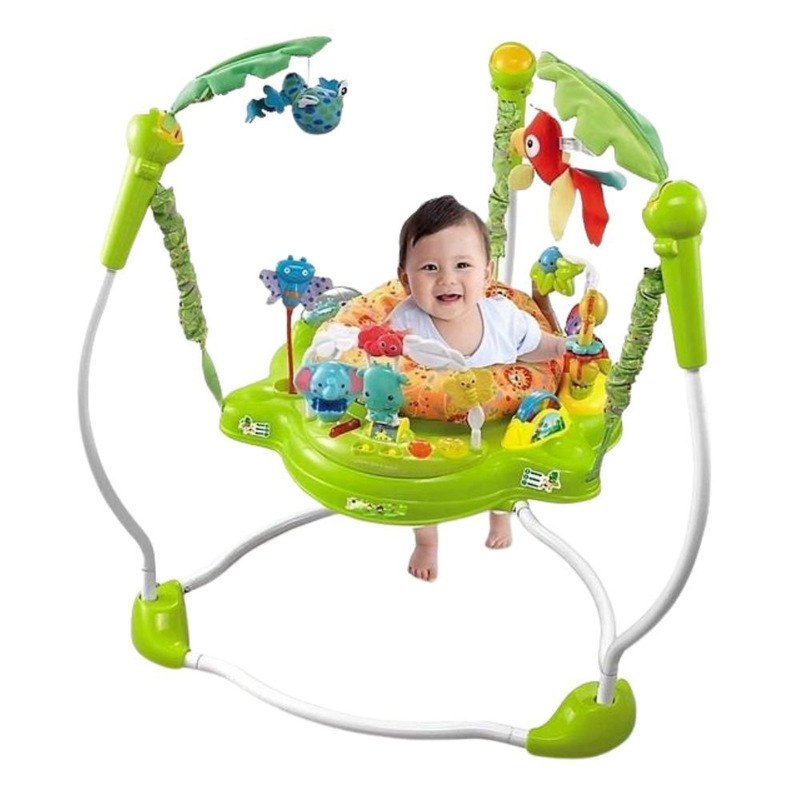 Product image: Baby jumper – βρεφικό τραμπολίνο ζωολογικός κήπος: ασφαλές και διασκεδαστικό παιχνίδι για την σωστή ανάπτυξη του μωρού σας, , medium-null