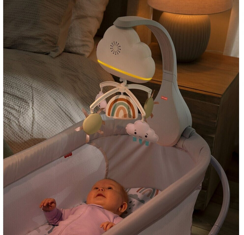 Fisher price rainbow showers basinet to bedside mobile 0μ+, , medium image number null