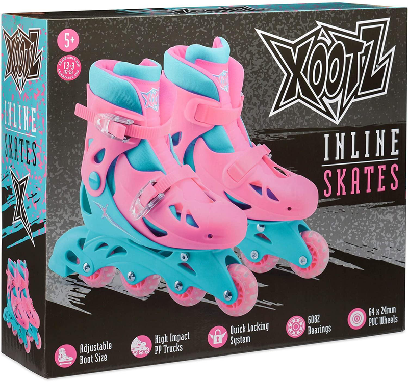 Xootz inline skates girls pink size small-null