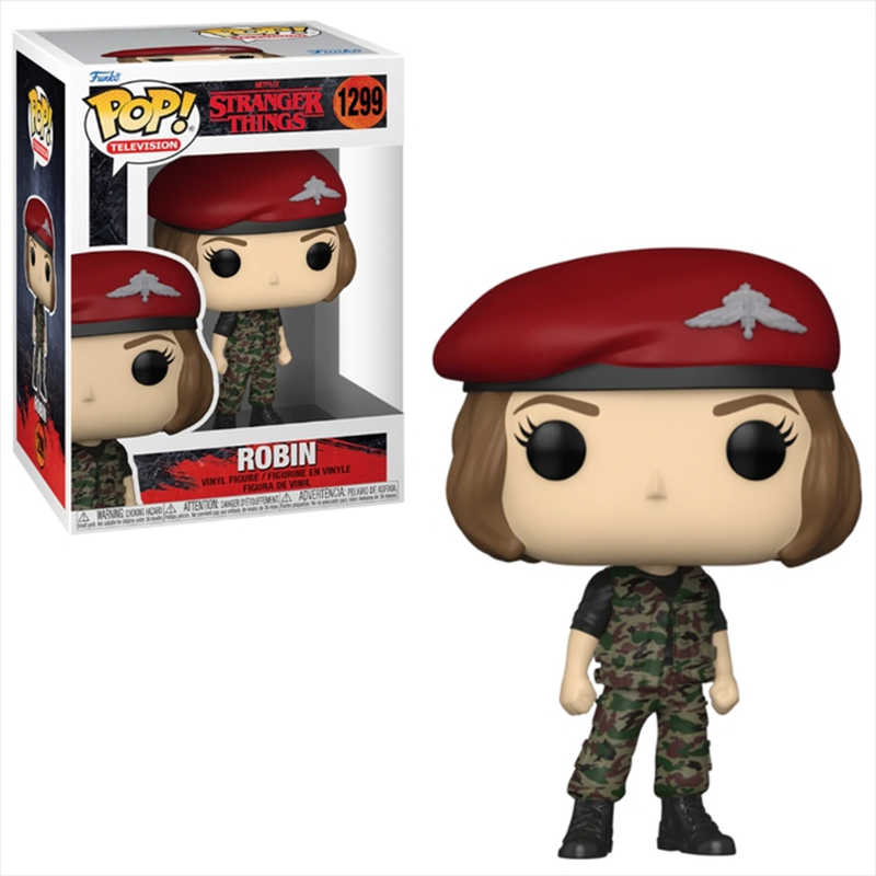 Product image: Funko pop! Television: stranger things season 4 s2 - hunter robin #1299 vinyl figure, , medium-null