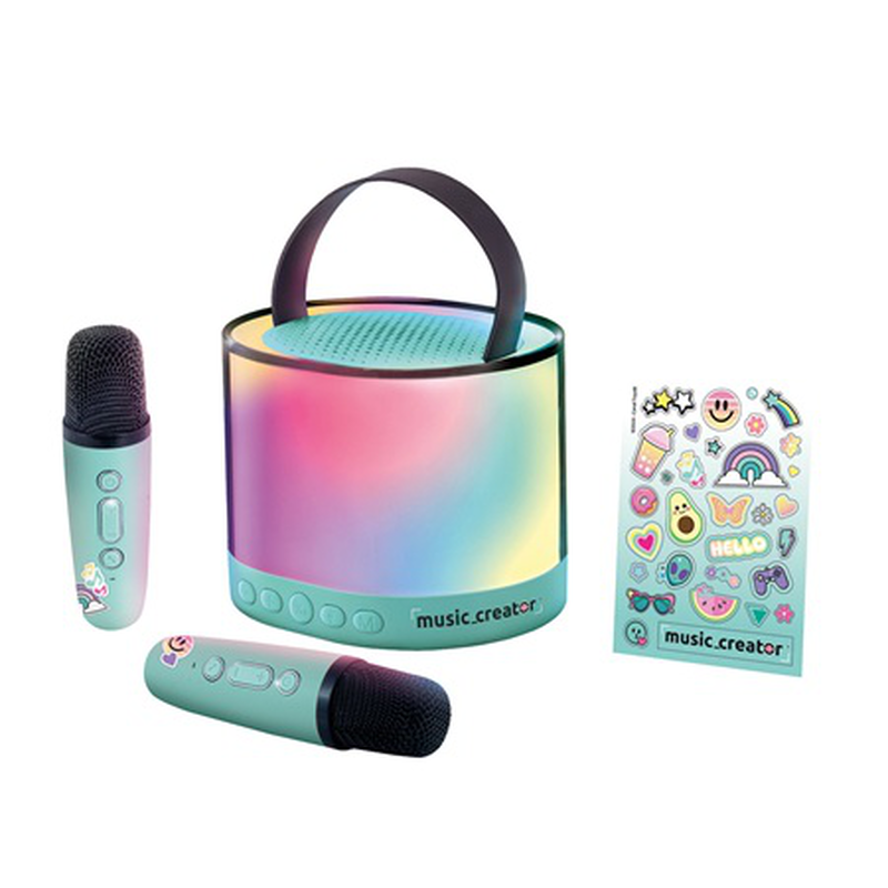 As music creator portable set mini karaoke station for ages 14+ 42350, , medium-null