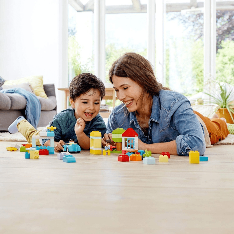 Lego duplo classic brick box building set 10913 for ages 16m+ 65pcs, , medium-null