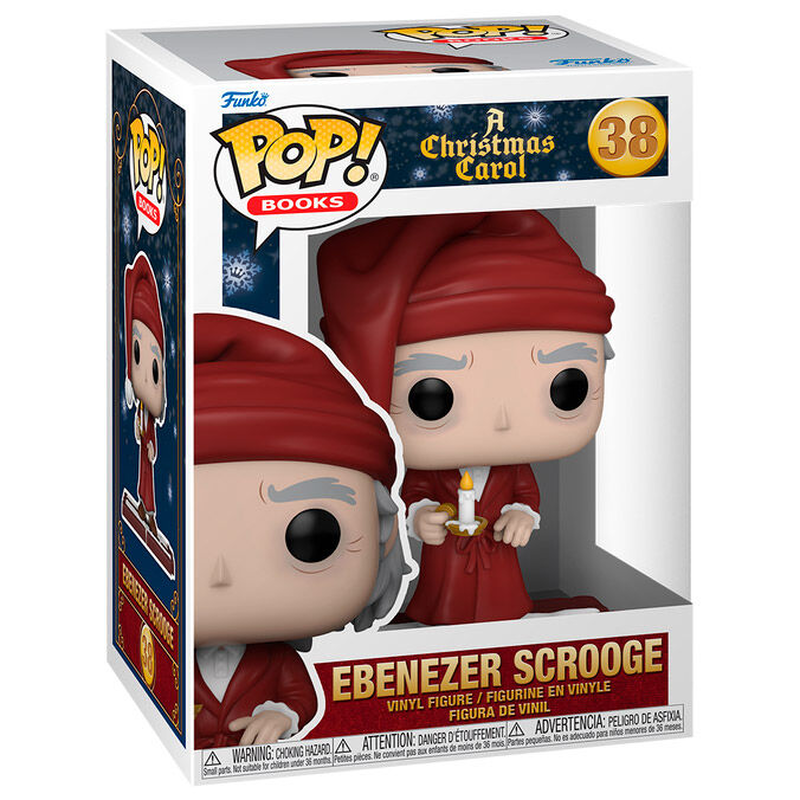 Product image: Pop funko! Books: christmas carol ebenezer scrooge figure, , medium-null