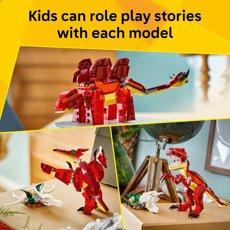 Lego creator 3-in-1 fierce dinosaur, , medium-null