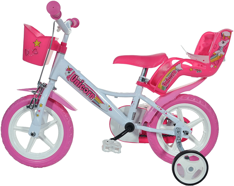 Dino bikes 124rl-un unicorn 12" bicycle, , medium-null