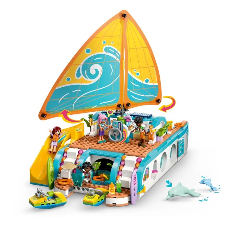 Product image: Lego 42664 friends - travel boat adventure, , medium-null