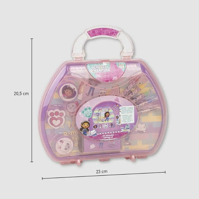 Gabbys dollhouse biefcase colouring set 2700001247, , medium-null