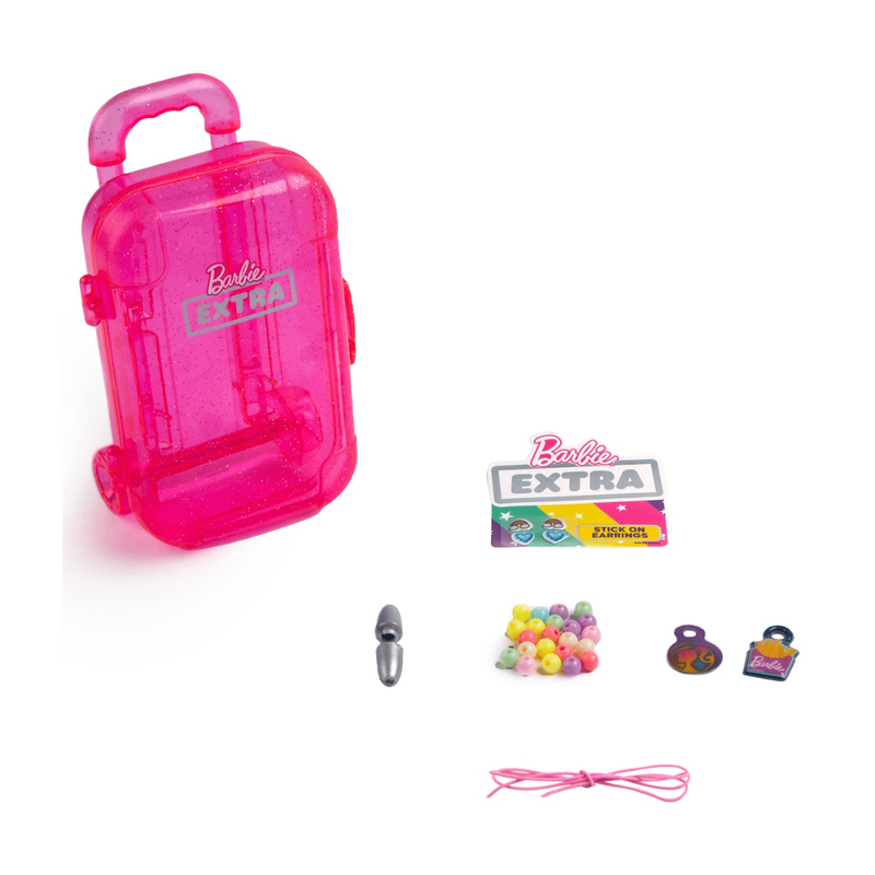 Barbie extra mini jewellery surprise suitcase, , medium-null