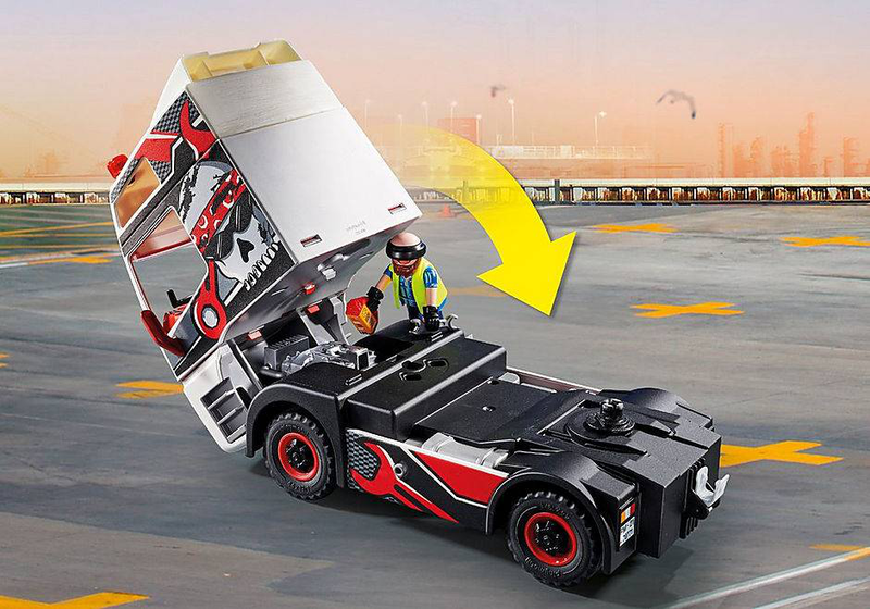 Playmobil 70771 city action truck with cargo container, , medium image number null